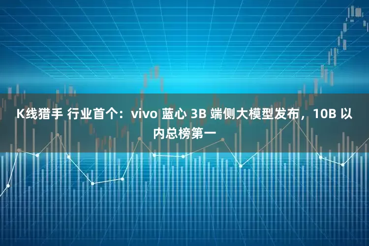 K线猎手 行业首个：vivo 蓝心 3B 端侧大模型发布，10B 以内总榜第一